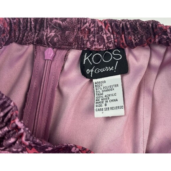 Vintage Paisley Fringe Midi Skirt 6 8 Boho Fairy Grunge Whimsigoth Western Y2K - Picture 3 of 9